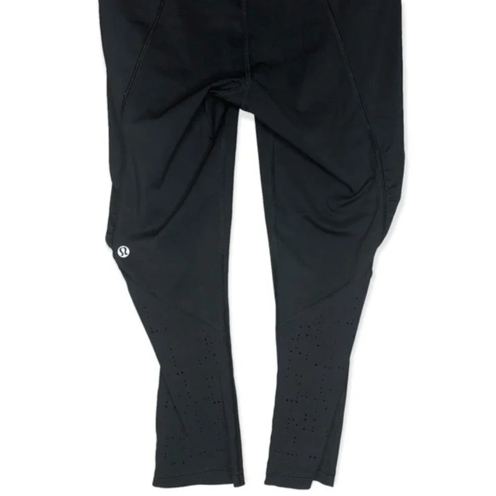 Lululemon Cropped Leggings Water Bound Size 4